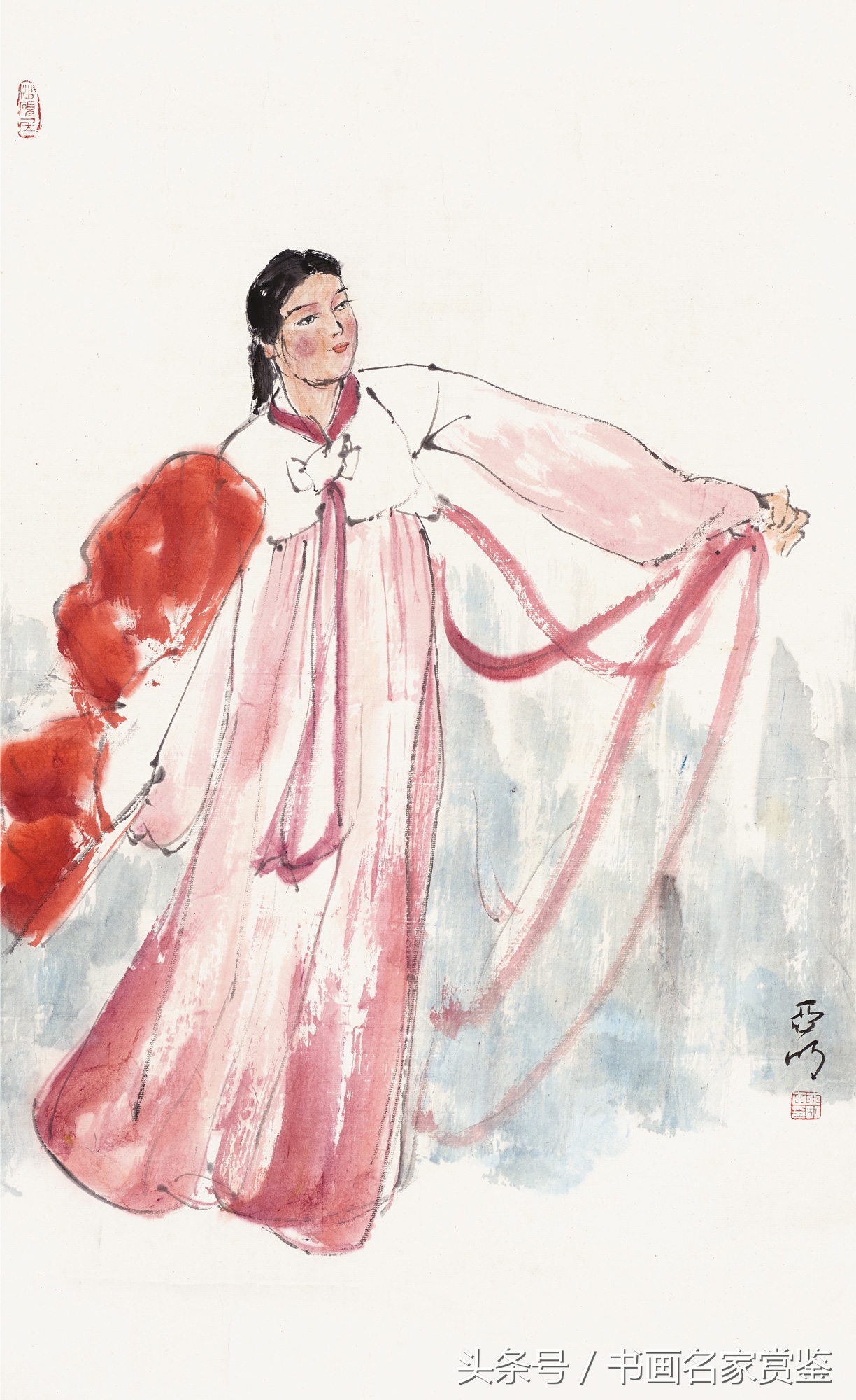 中国画名家亚明,当代金陵画派画家