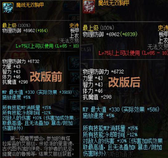 DNF：体验服更新，魔战套改版史诗级加强，媲美90级史诗套！
