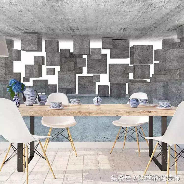 你家墙壁还裸着吗？试试感受墙纸上的3D视觉艺术吧