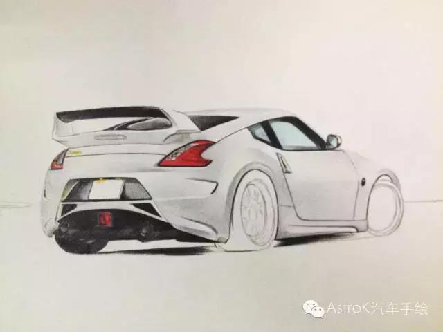 湾岸の恶魔手绘日产FairLady370ZZ34