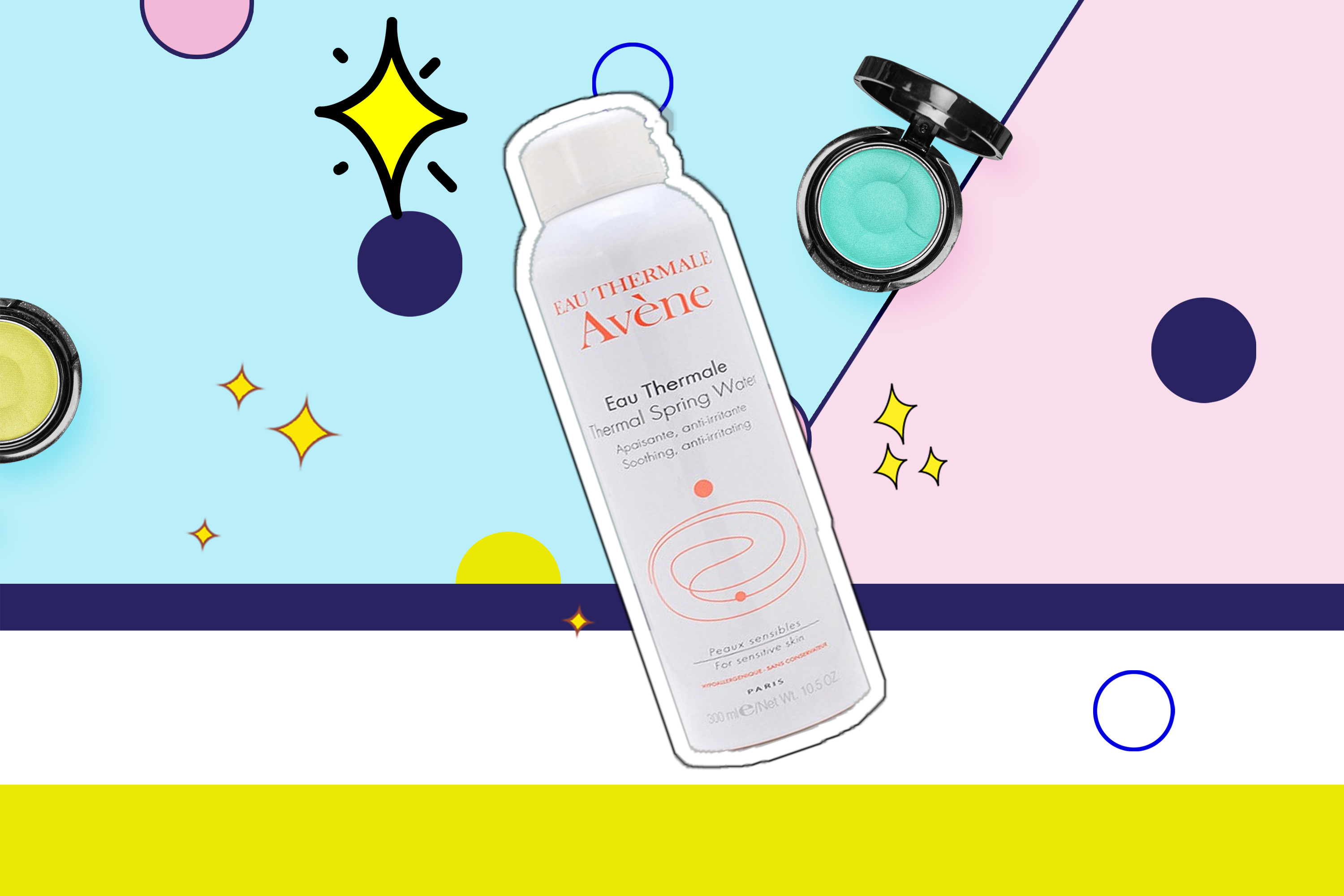 敏感肌急救神器雅漾,敏感肌补水喷雾理肤泉