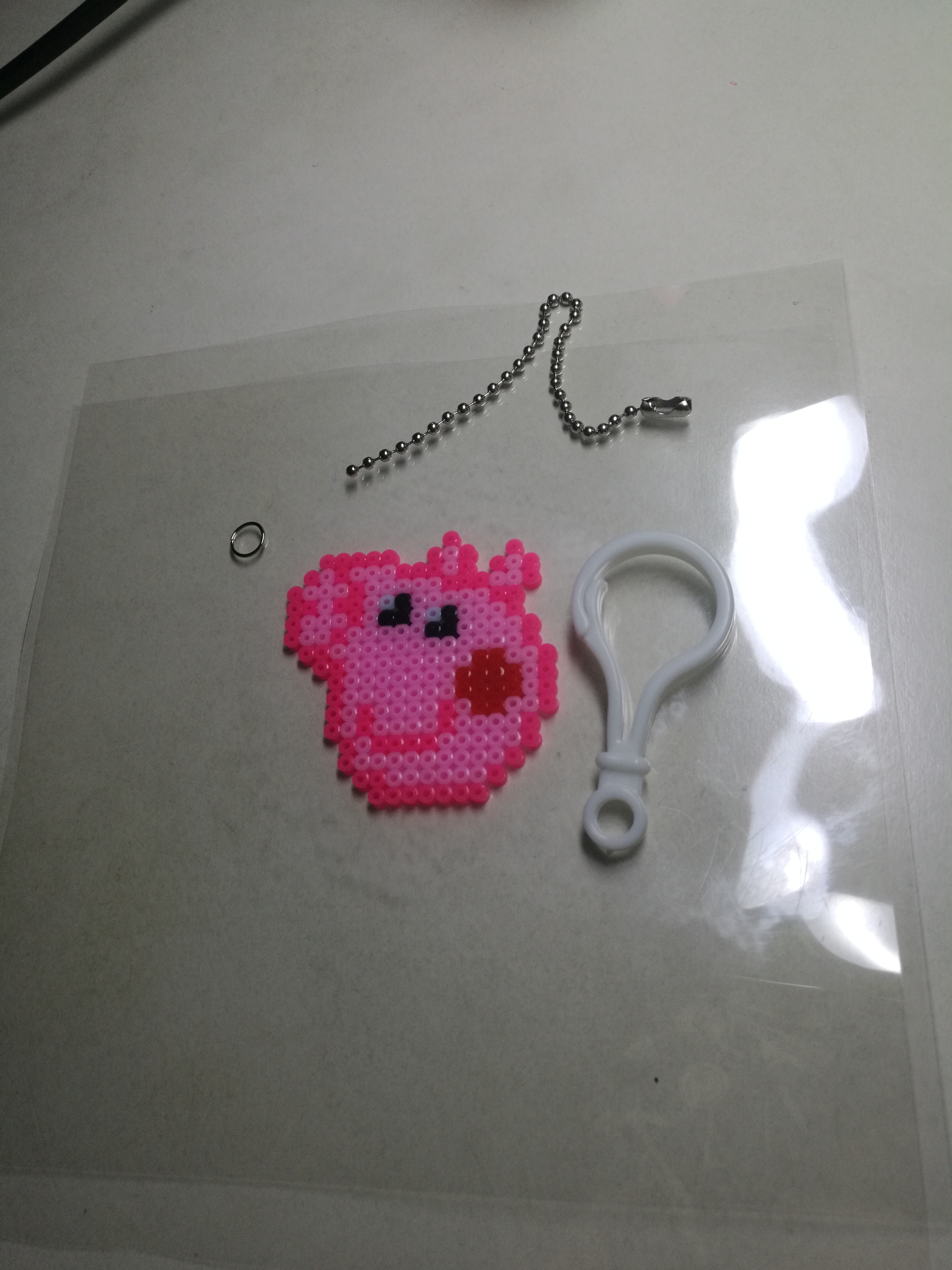 小猪佩奇种瓜得豆,小猪佩奇拼豆