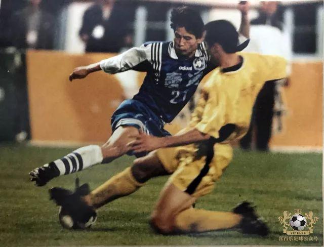 霍建廷进球,津门足坛双百颂孙建军