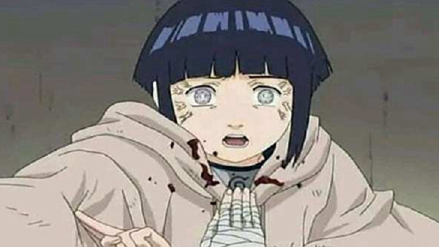 雏田被刺穿胸膛,雏田被刀刺穿