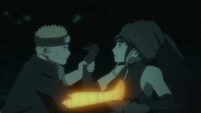 雏田被刺穿胸膛,雏田被刀刺穿