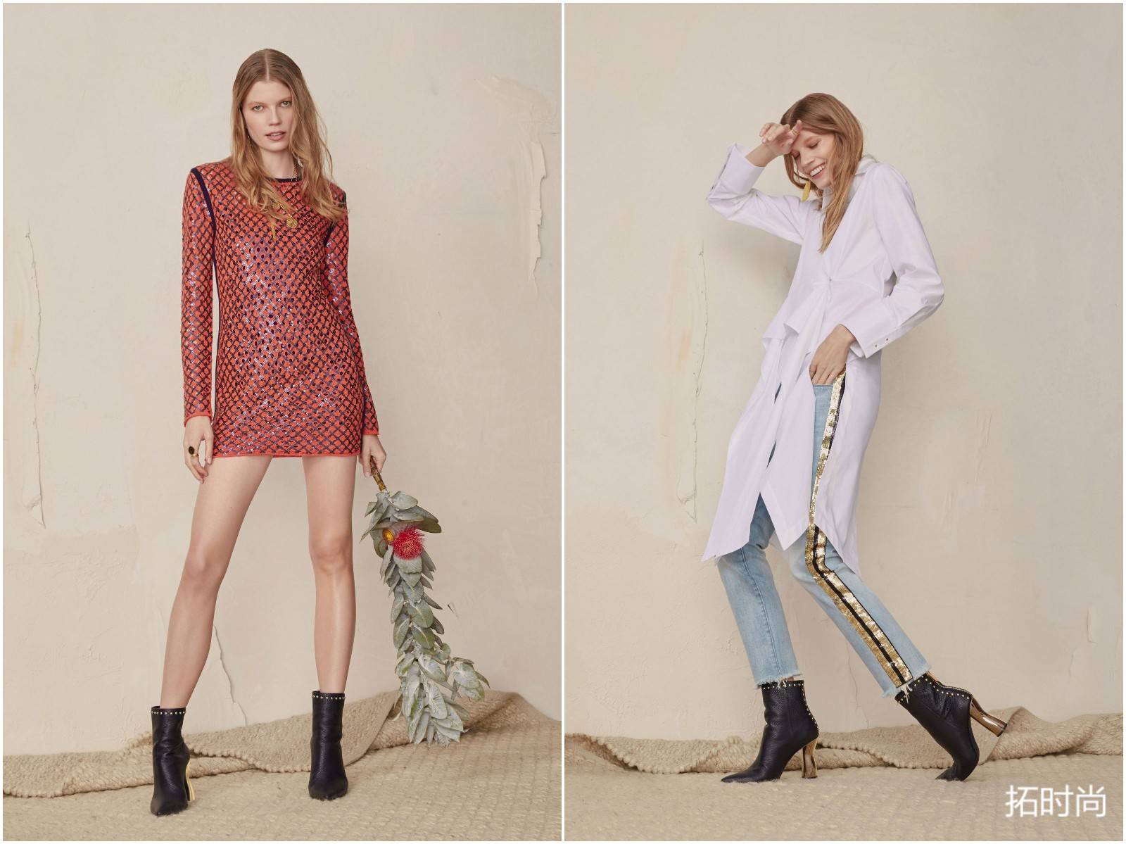 这些模特腿长有两米吧：SassBide2018Pre-Fall纽约女装