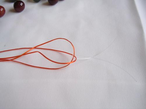 翡翠貔貅弹力绳手链串珠教程,diy手链怎么固定珠子