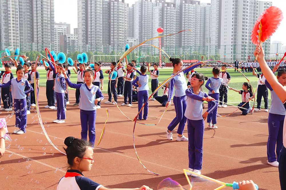 昆明长城小学运动会,运动会传承中国传统文化