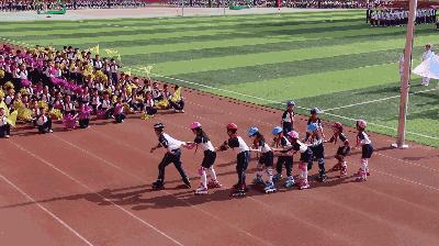 昆明长城小学运动会,运动会传承中国传统文化