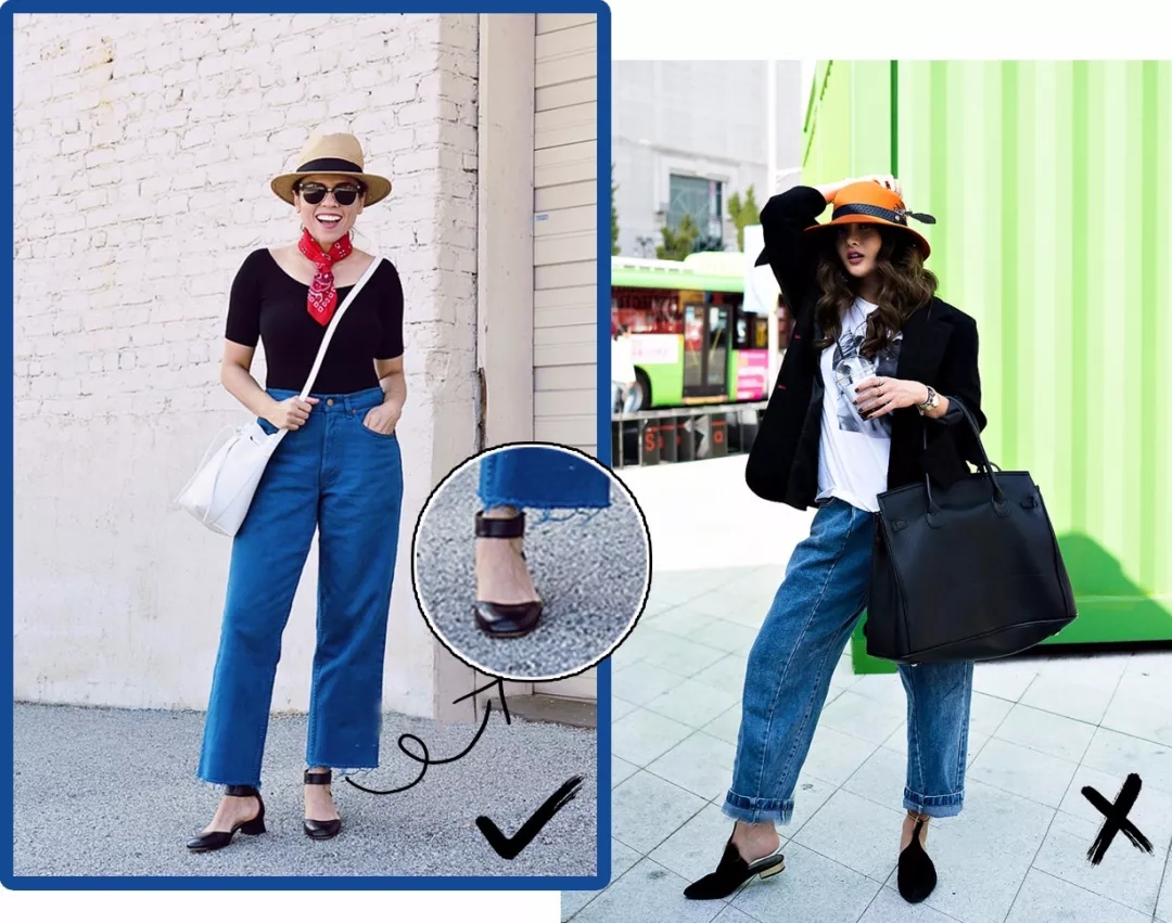 腿粗的人短款羽绒服怎么搭裤子,粗腿冬天女下装