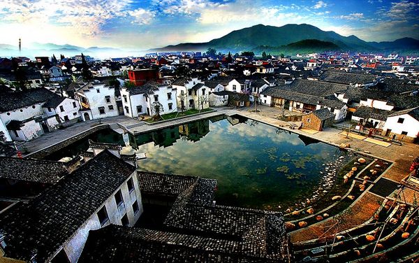 杭州富阳区旅游景点,美丽浙江杭州图片