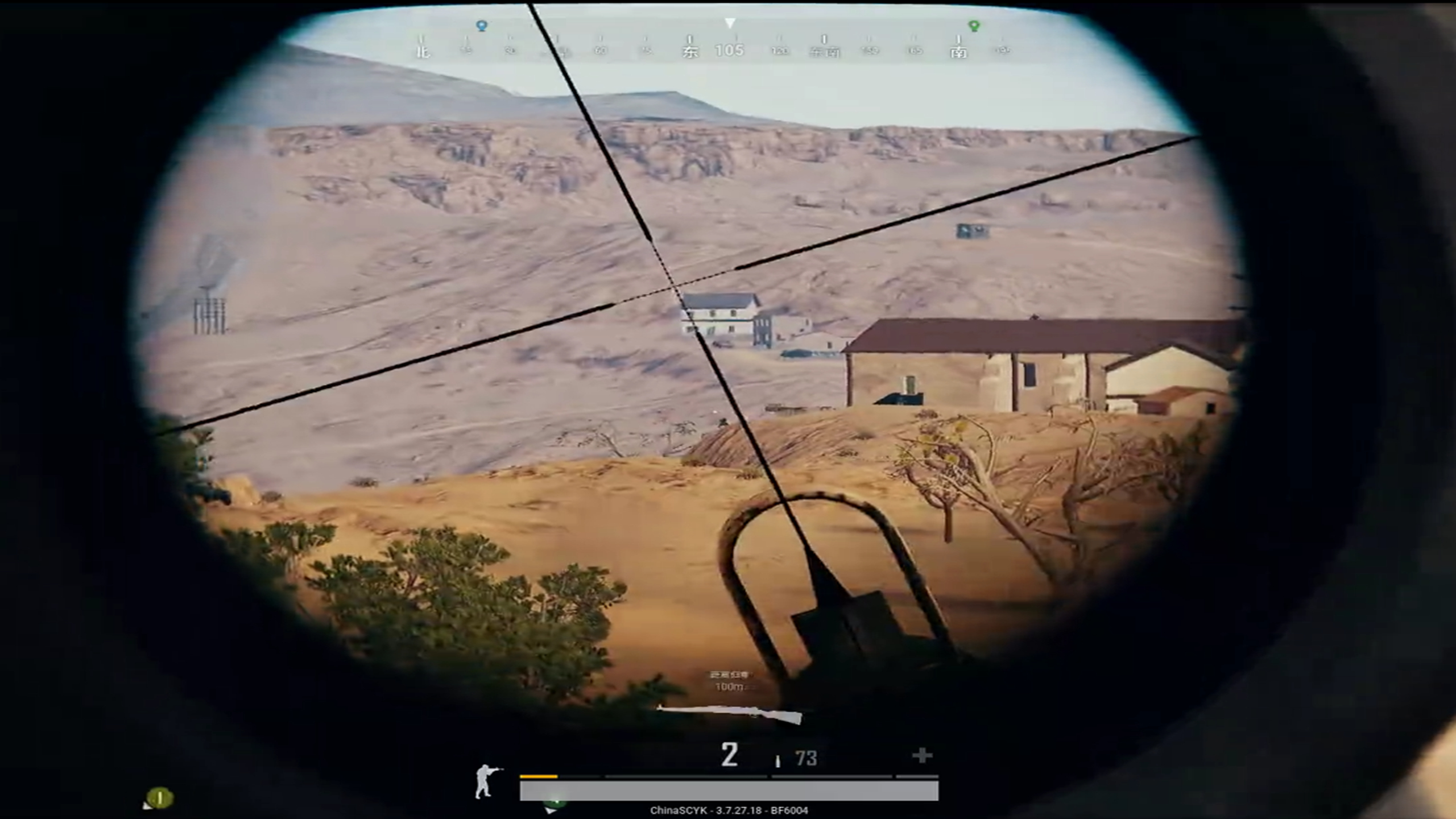 绝地求生低打高和高打低抬枪距离,绝地求生连狙dpi