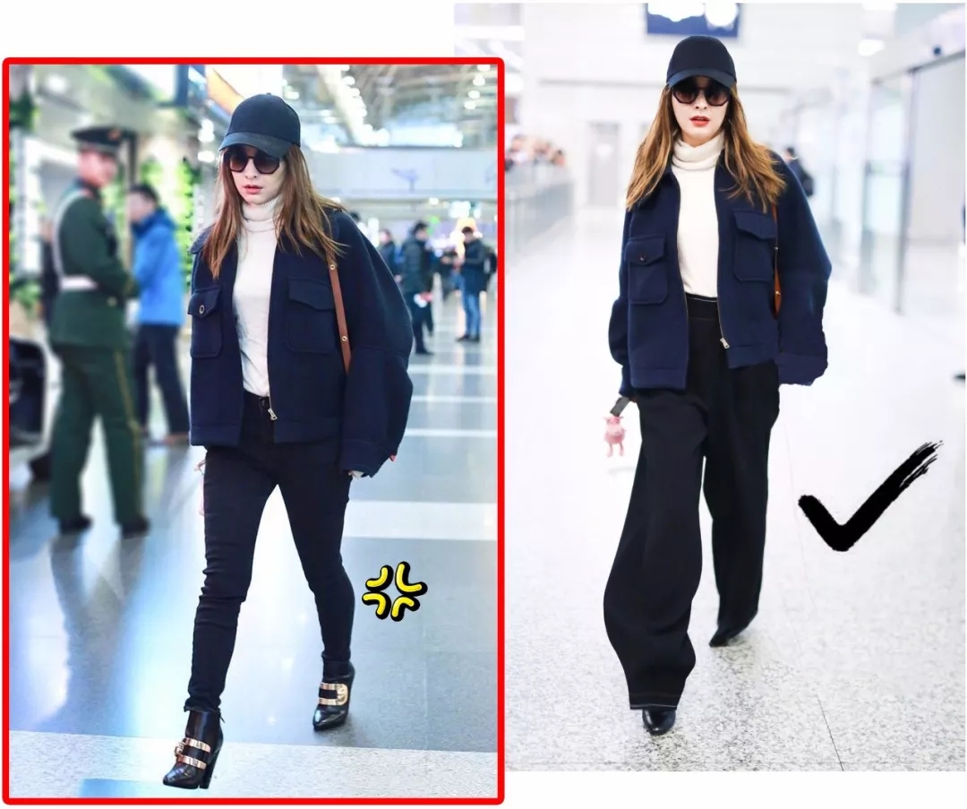 女生小腿粗怎么穿搭短靴,女生小腿裤怎么搭