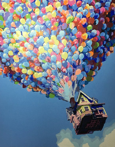 画家梦绘画作品说明,数字油画背后的秘密