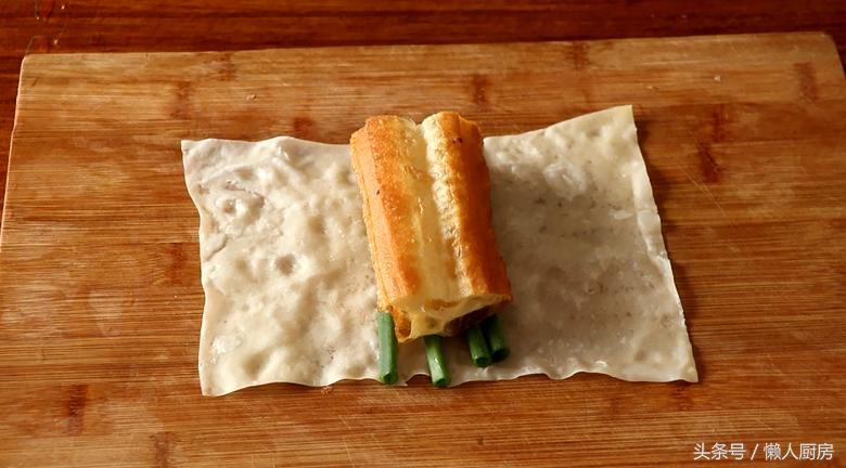 用面粉油条类各种美食的家常做法,自制小葱油条家常做法