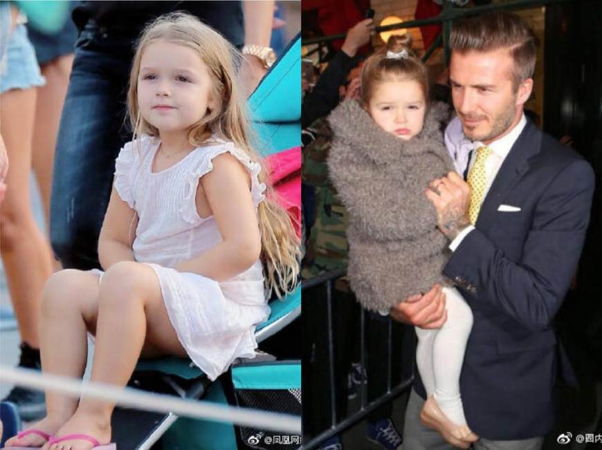 贝克汉姆给小七庆生写字,贝克汉姆和小时候的小七视频