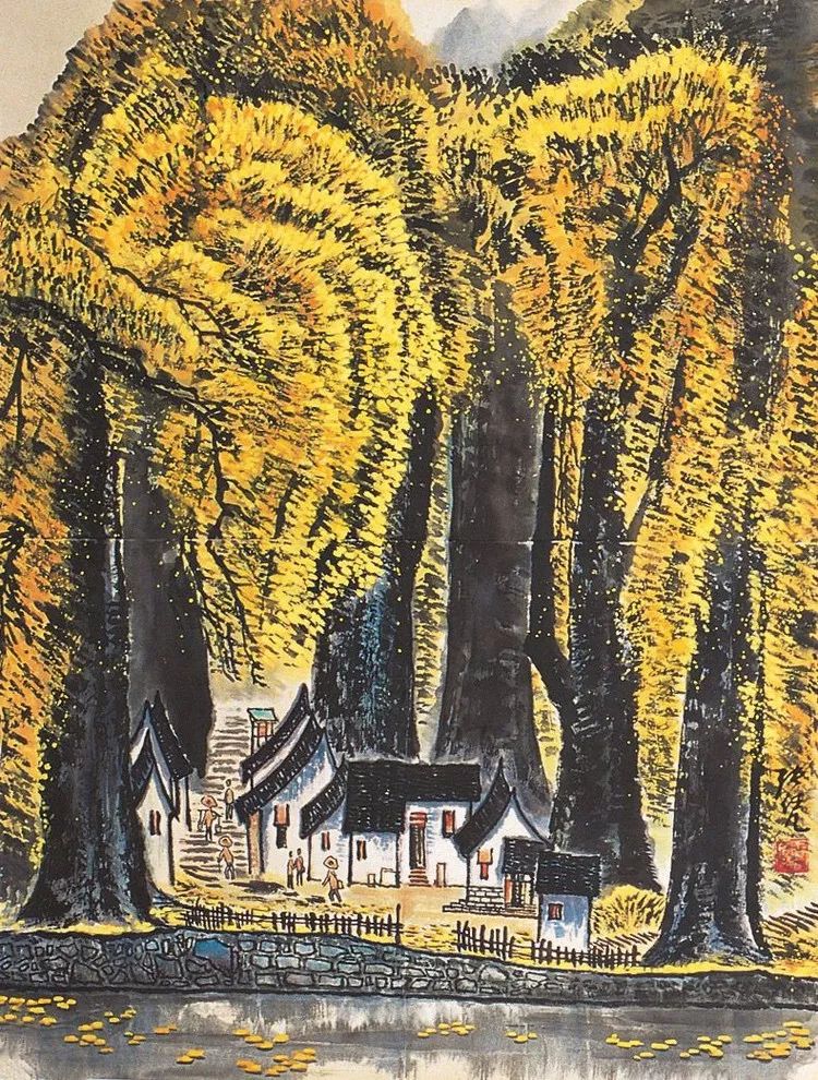 张长韶水墨山水画欣赏,张凭山水画教学