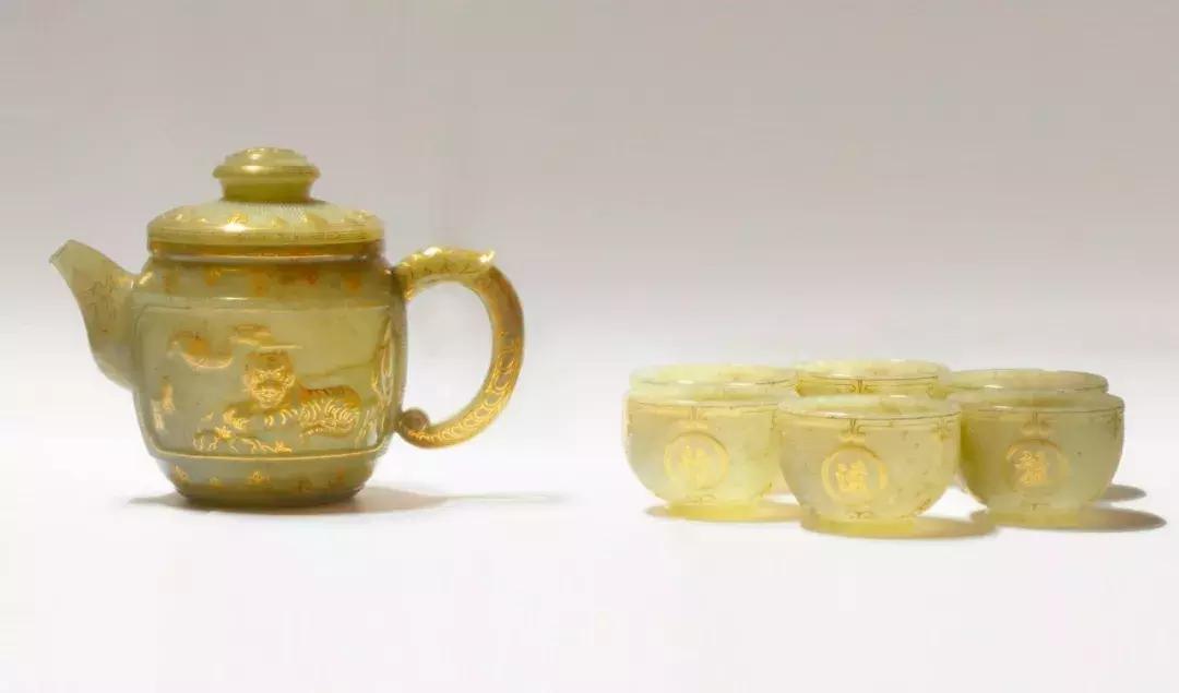 杨根连玉雕作品墨玉关公 (杨根连玉雕葫芦)