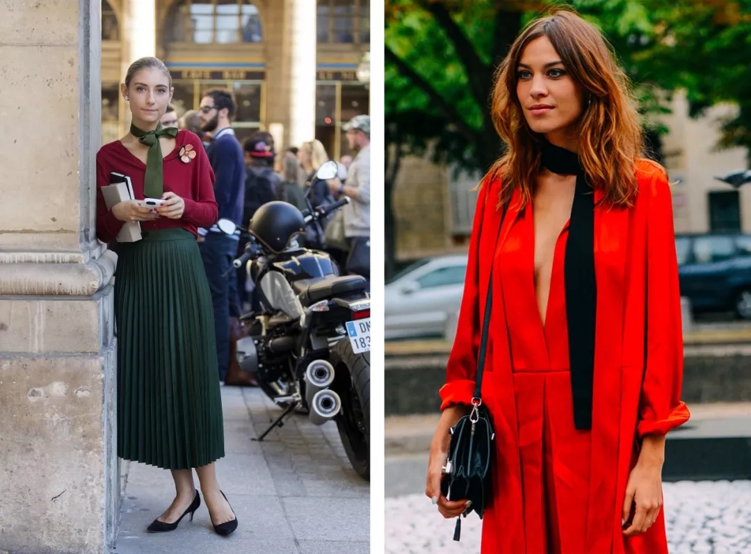 教你如何用丝巾,丝巾搭配太好看了美出高级感