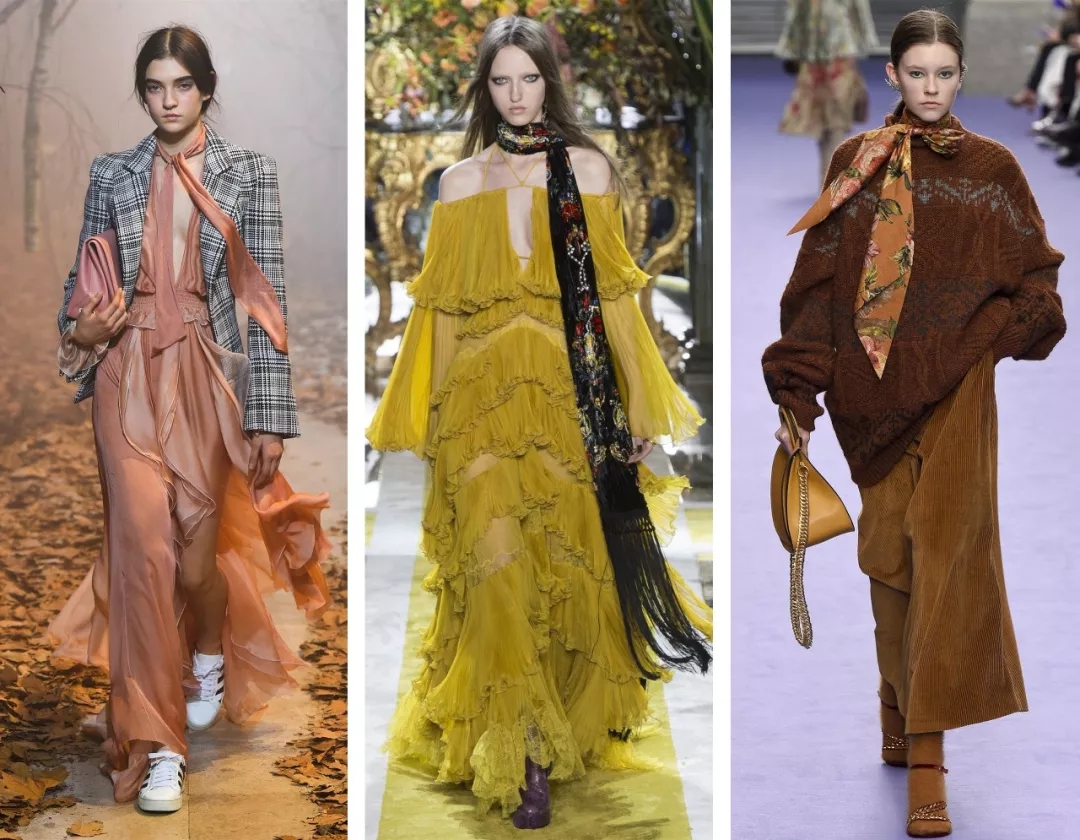 教你如何用丝巾,丝巾搭配太好看了美出高级感