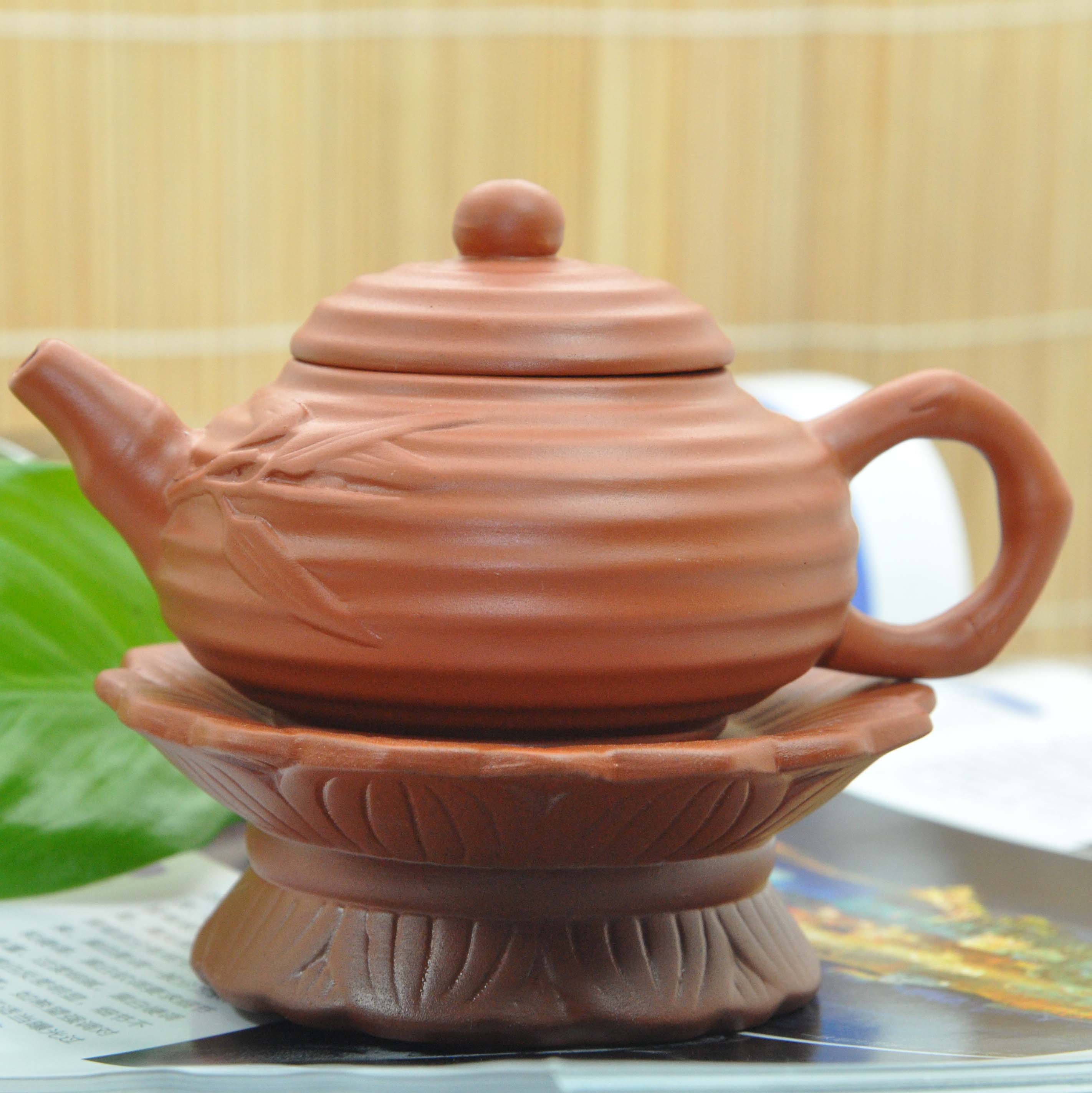 农民自制竹叶茶,饭店用的竹叶茶