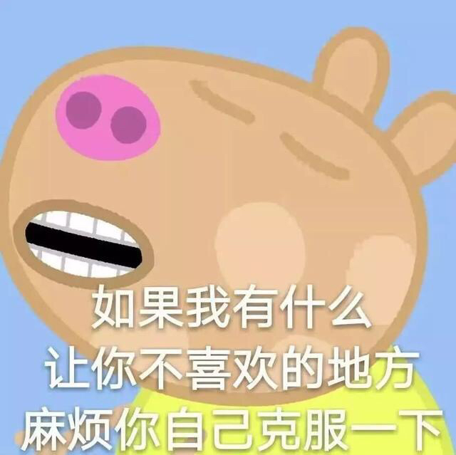推荐小猪佩奇的表情包,吹风机和小猪佩奇合体是什么样子
