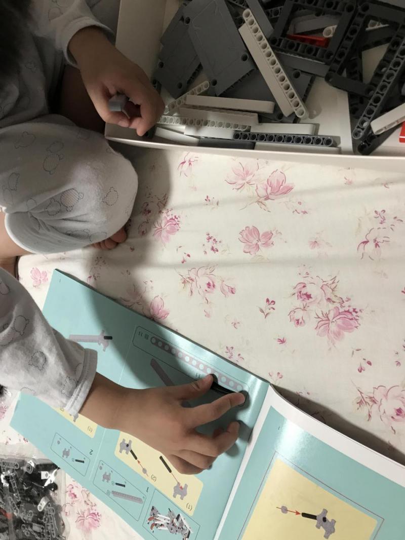 儿童玩具磁性小火车积木,米兔积木矿山卡车