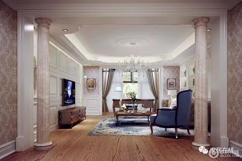 浪漫轻奢风装修别墅,浪漫奢华法式装修