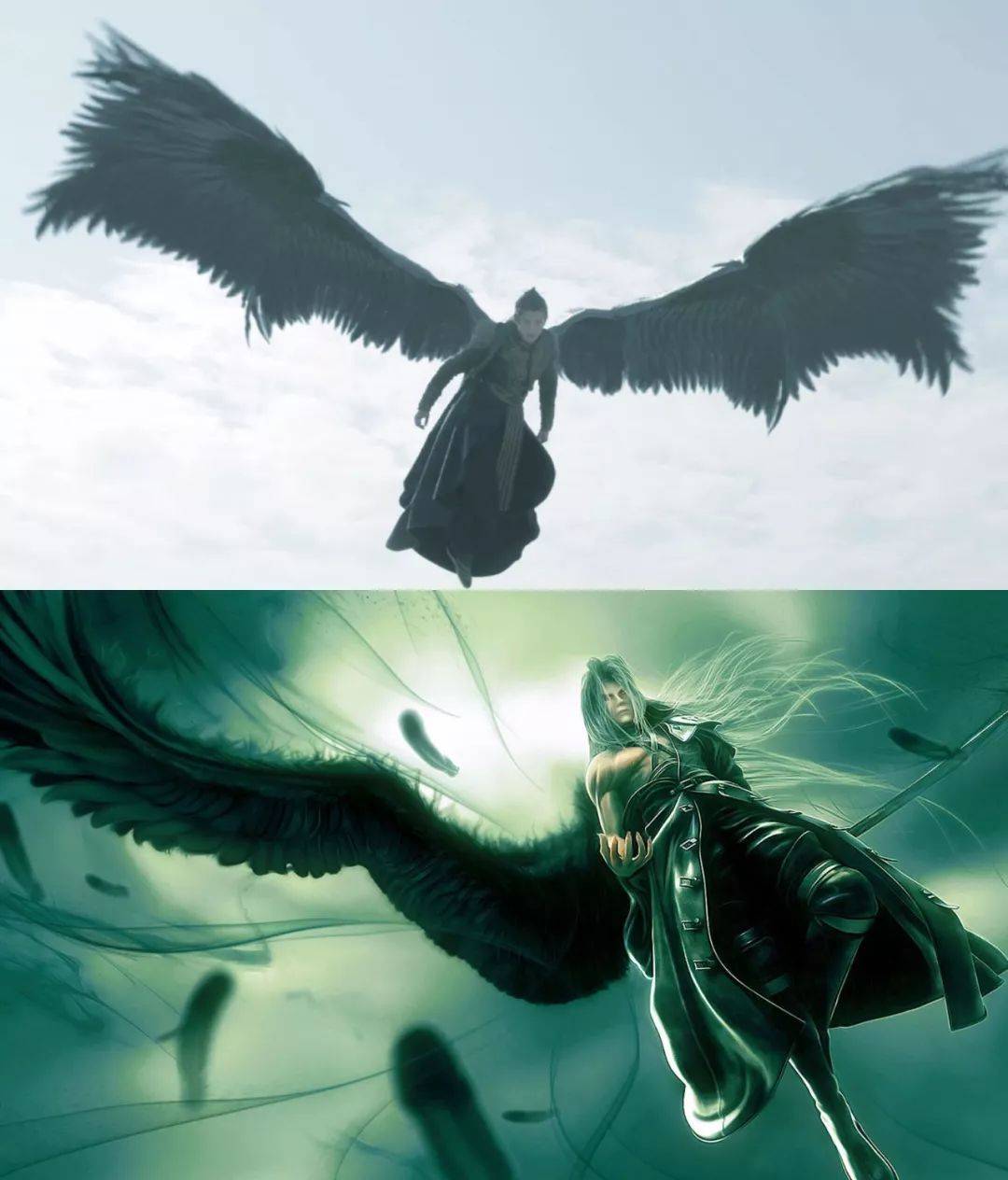 有本事你就上天,结果《莽荒纪》里的他挥着翅膀一直在天上飞!