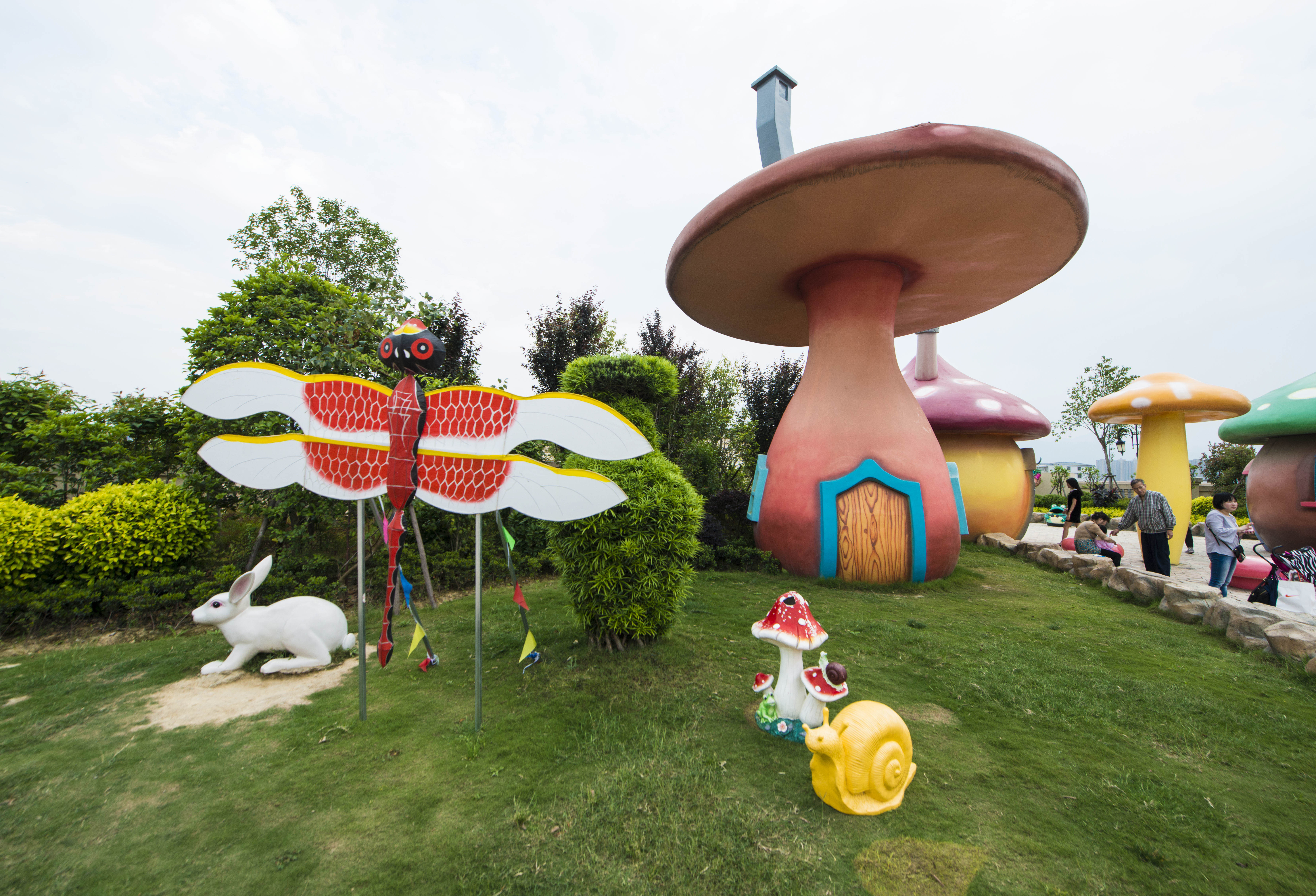 福州天泽奥莱景色,福州天泽奥莱时代童话小镇