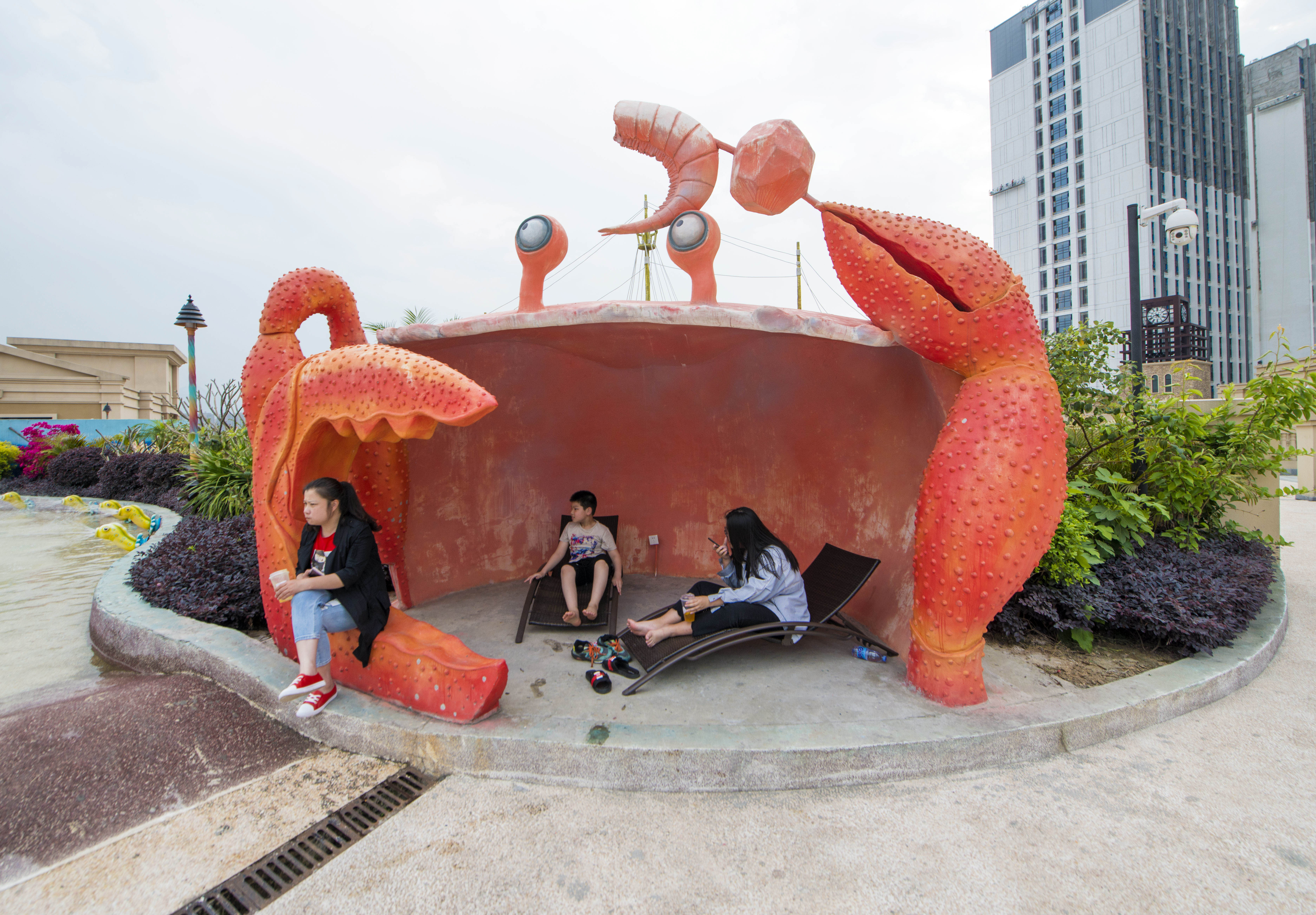 福州天泽奥莱景色,福州天泽奥莱时代童话小镇