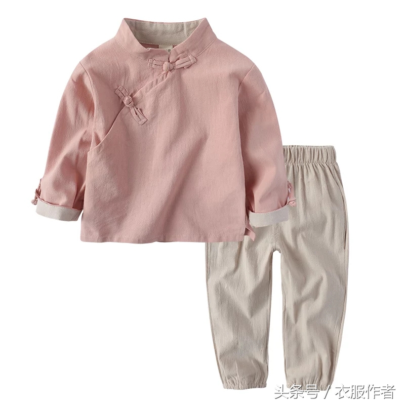 复古文艺棉麻裤子裁剪,棉麻裤子裁剪