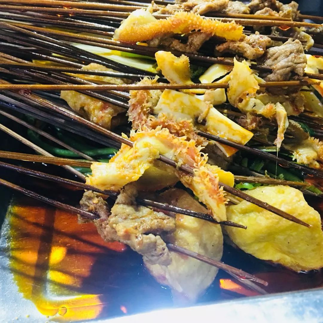 西安蜀儿郎鲜牛肉串串,西安最正宗的红旗串串