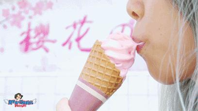 这樱花冰淇淋颜值高成少女心收割机,低到一软妹币!还免费填料!