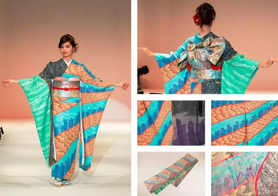 东京奥运主题和服,东京奥运会给中国设计的和服