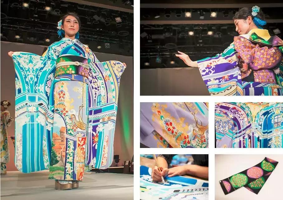 东京奥运主题和服,东京奥运会给中国设计的和服