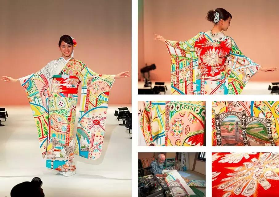 东京奥运主题和服,东京奥运会给中国设计的和服