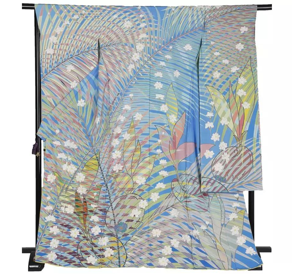 东京奥运主题和服,东京奥运会给中国设计的和服