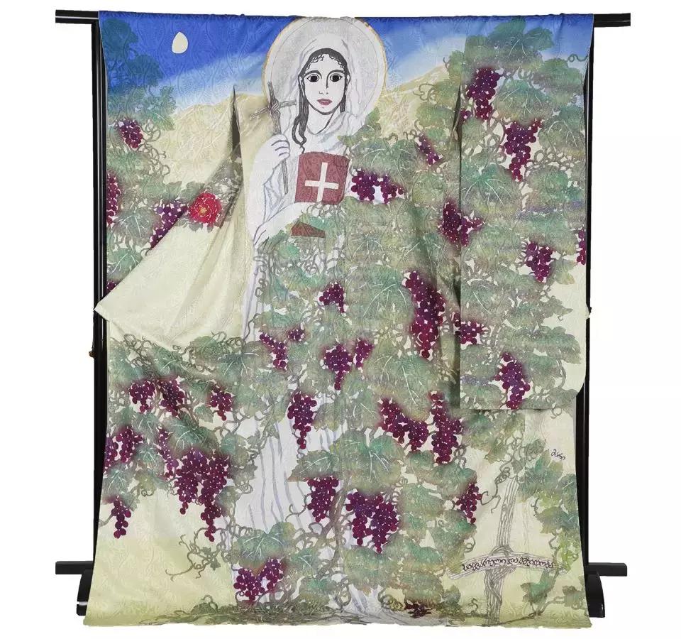 东京奥运主题和服,东京奥运会给中国设计的和服