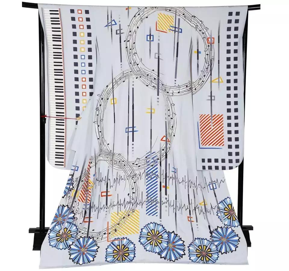 东京奥运主题和服,东京奥运会给中国设计的和服