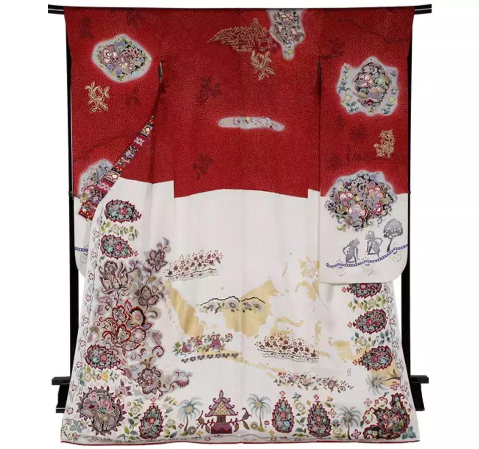 东京奥运主题和服,东京奥运会给中国设计的和服