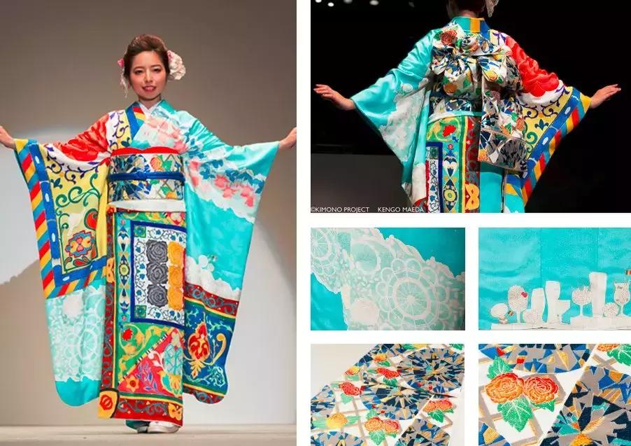 东京奥运主题和服,东京奥运会给中国设计的和服