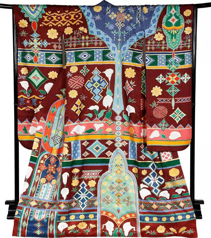 东京奥运主题和服,东京奥运会给中国设计的和服