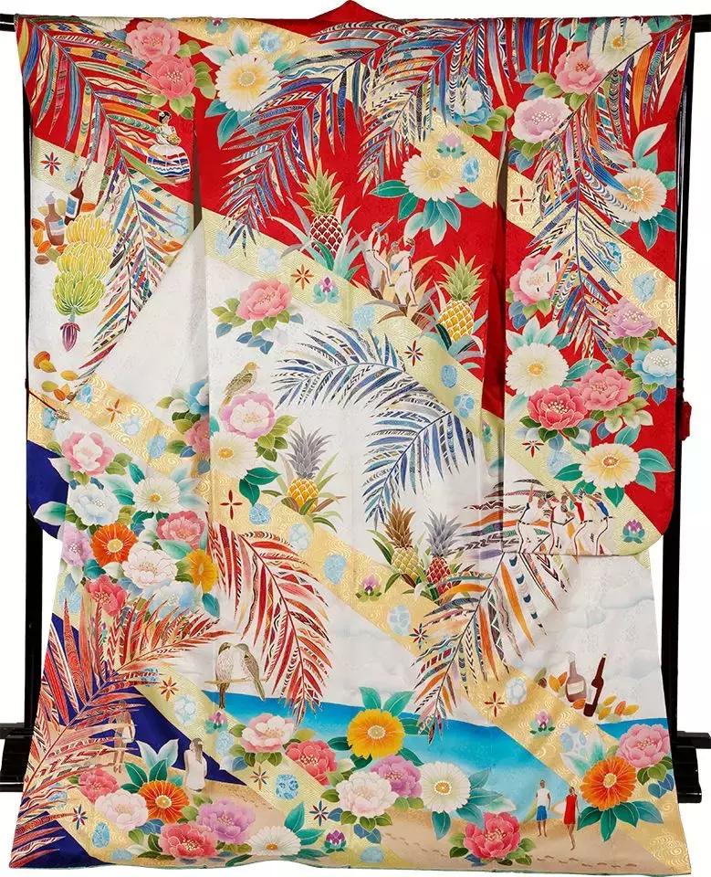 东京奥运主题和服,东京奥运会给中国设计的和服