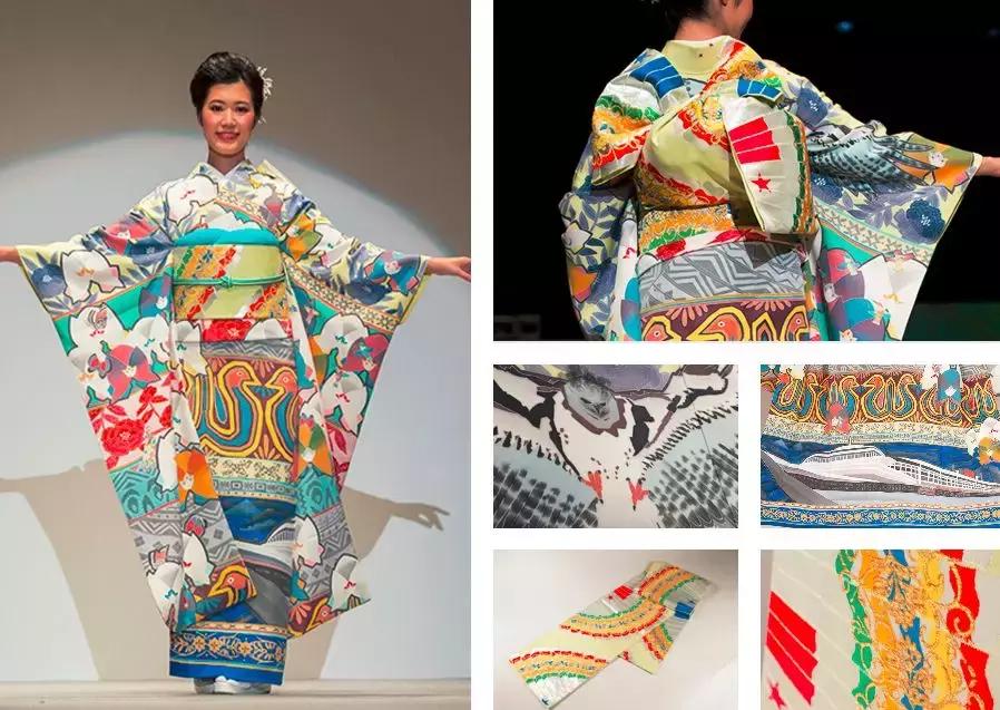 东京奥运主题和服,东京奥运会给中国设计的和服