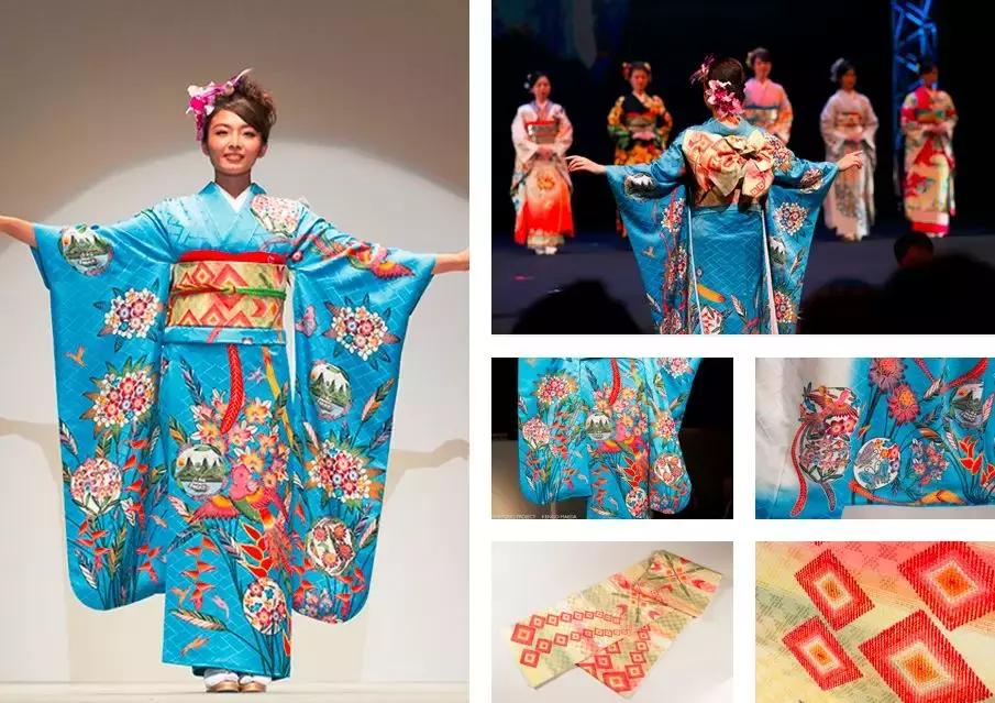 东京奥运主题和服,东京奥运会给中国设计的和服