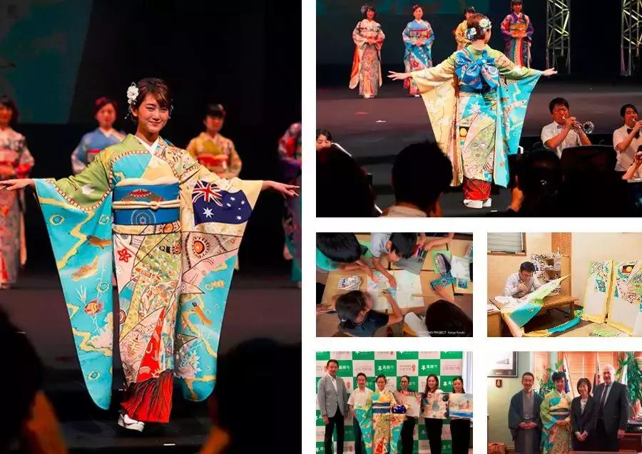 东京奥运主题和服,东京奥运会给中国设计的和服