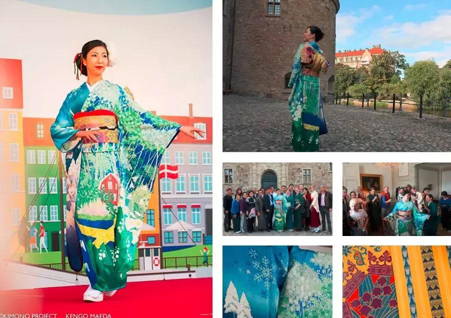 东京奥运主题和服,东京奥运会给中国设计的和服