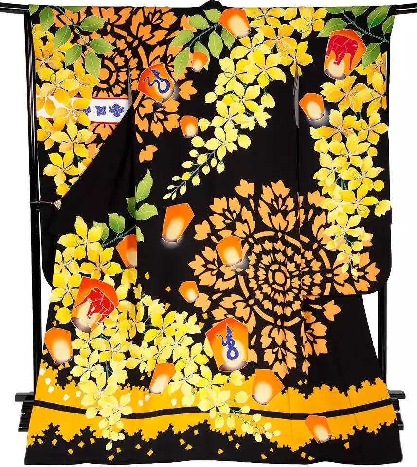 东京奥运主题和服,东京奥运会给中国设计的和服