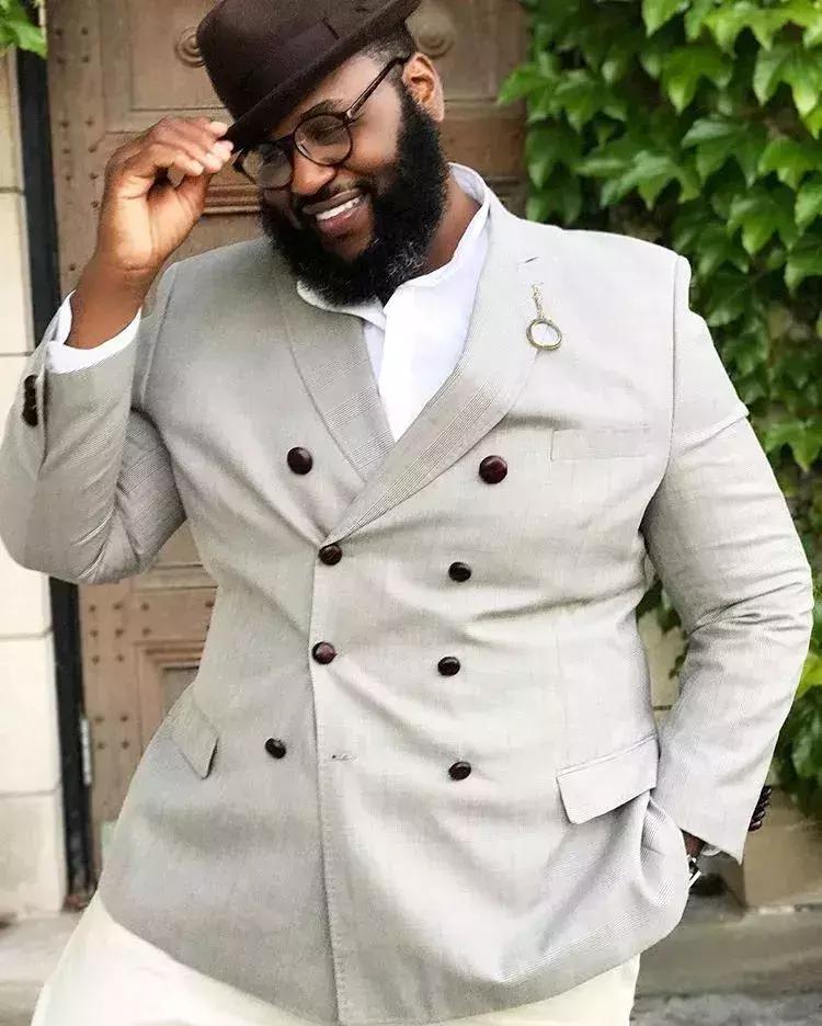 胖男人穿出来商务范,胖男人穿衣服提升气质